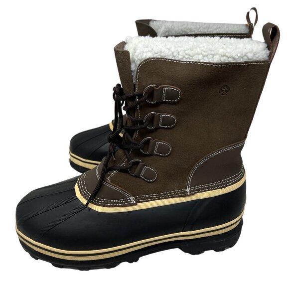 Northside Men's Back Country Waterproof Winter Snow Boot, Size 12 - Picture 4 of 12